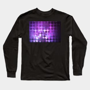 Violet space mosaic Long Sleeve T-Shirt